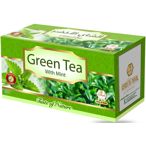 [drop//02350] Wadi Al Nahil green tea with mint