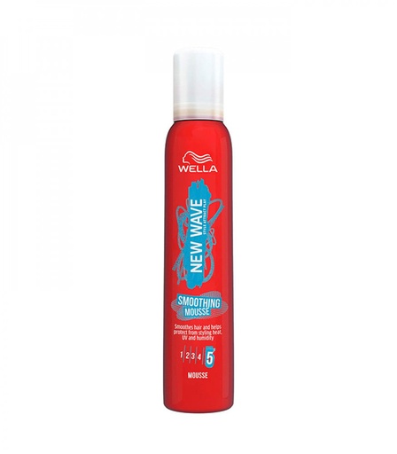 [drop//02365] Wella Hair Foam New wave 200 ml smooth (NEW)