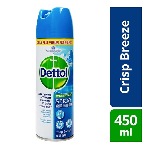 [107794] ديتول بخاخ الاسطح  450 اخضر Dettol Spray