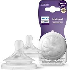 [105848] PHILIPS AVENT NATURAL TEATS NAT 6+M