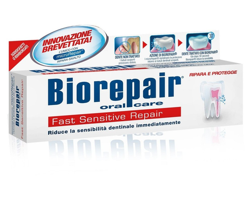 [drop//00333] Biorepair Toothpastes Fast Sensitive Repair 75 ml