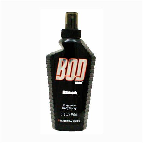 [drop//00287] BOD BODY SPRAY BLACK 236ML