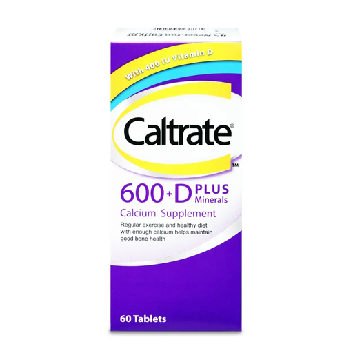 CALTRATE 600-D PLUS 60TAB