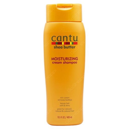 [drop//00352] CANTU SHEA BUTTER MOISTURIZING CREAM SHAMPOO 400ML