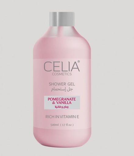 [101376] Celia Shower Gel Pomegranate & Vanilla 500 ml