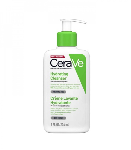 [drop//00374] CERAVE HYDRATING CLEANSER NORMAL TO DRY SKIN 236 ML
