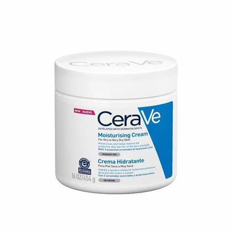 [101404] CeraVe Moisturising Face & Body Cream 454 g Dry to Very Dry Skin