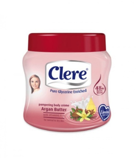 [drop//02390] clere Cream 500 ml argan