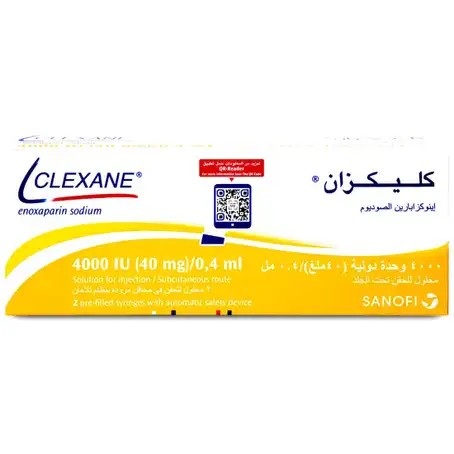 [drop//00392] CLEXANE 40MG SYRINGE