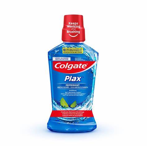 [drop//00400] COLGATE M/W PLAX PEPPERMINT 500ML