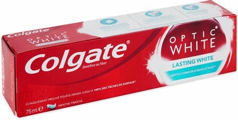 [drop//00402] COLGATE OPTIC WHITE T.P LASTING WHITE 75ML