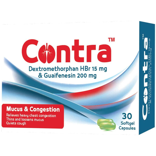 [101670] CONTRA 15/200MG 30CAP
