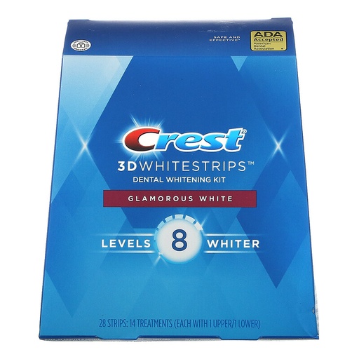 [drop//00437] CREST 3D DENTAL WHITENING KIT 28strips