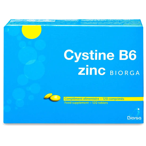 [101791] CYSTINE B6 ZINC 120TAB