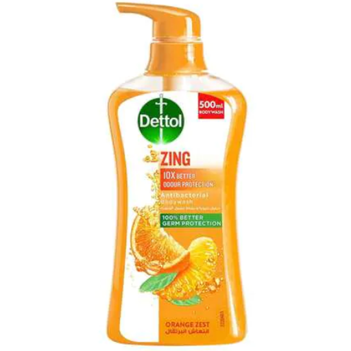 [drop//00517] DETTOL ZING BODYWASH 500ML