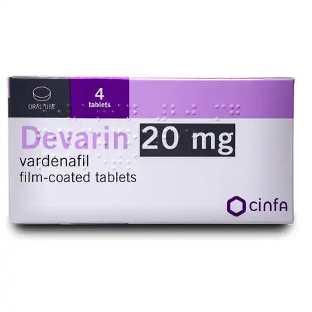 [drop//00518] DEVARIN 20MG 4TAB