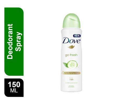[102086] DOVE DEO/ SPRAY GO FRESH 150ML
