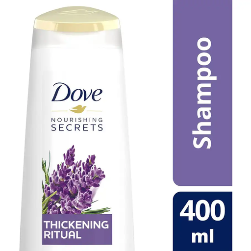 [drop//00551] DOVE HAIR SHAMPOO LAVENDER 400ML