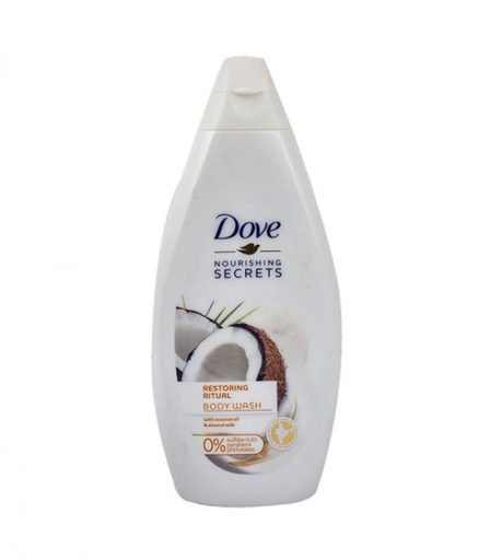 [102136] Dove Shower Gel 500 ml Restoring Ritual With Coconut & Almond Milk