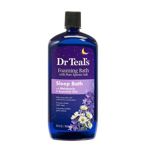 [102159] DR TEALS SLEEP FOAMING BATH 1000ML