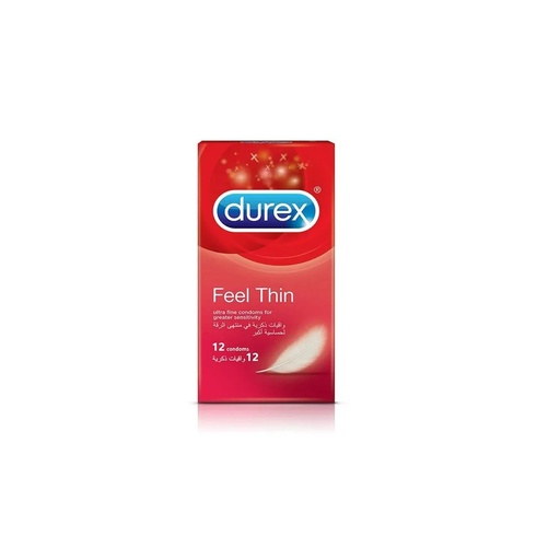 [102204] Durex condoms 12 pack Fetherlite (Feel Thin)