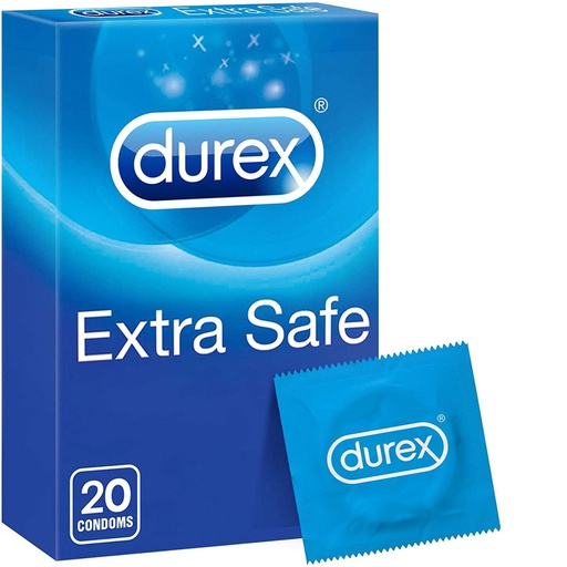 [102211] DUREX EXTRA SAFE 20 CONDOMS