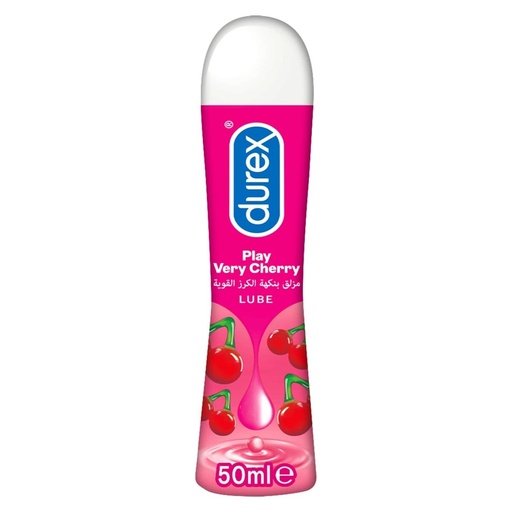 [drop//00570] DUREX LUBRICANT PLAY VERY CHERRY 50ML