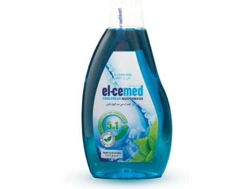 [drop//00636] EL-CEMED COOL FRESH MOUTHWASH 500ML