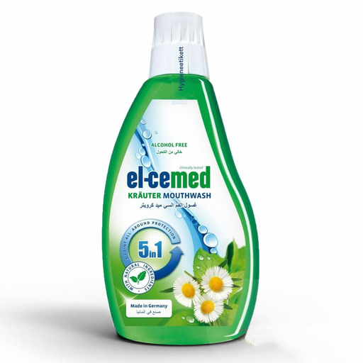 [drop//00637] EL-CEMED KRAUTER MOUTHWASH 500ML