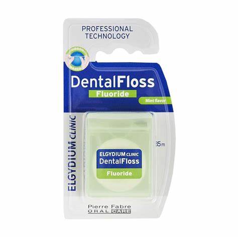 [drop//00639] ELGYDIUM DENTAL FLOSS  FLUORIDE 35M