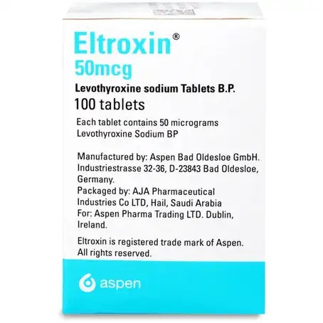 [drop//00645] ELTROXIN 50MCG TAB
