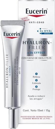 [drop//00723] Eucerin Hyaluron-Filler + 3x Effect eye contour SPF15 Dry