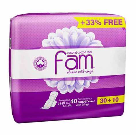 [drop//00737] FAM MAXI 30+10  40 PADS