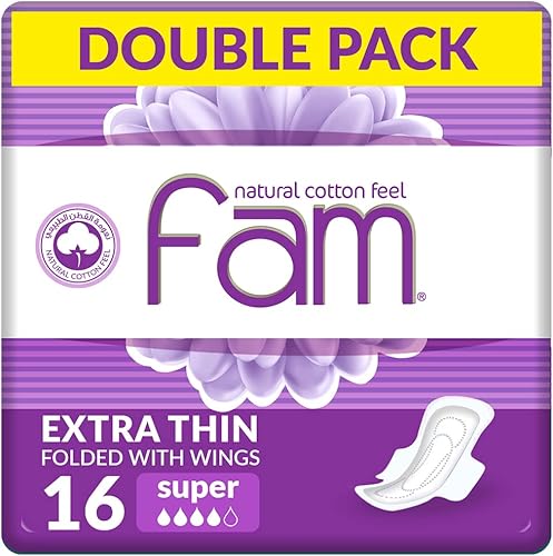 [102669] fam super thin with wings 16 pads