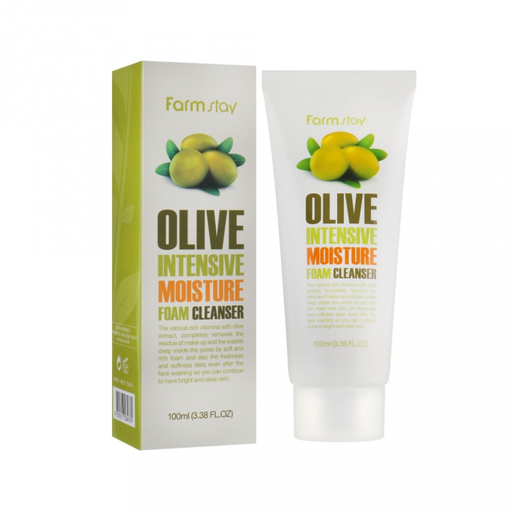 [drop//00752] FARM STAY OLIVE FOAM CLEANSER 100ML