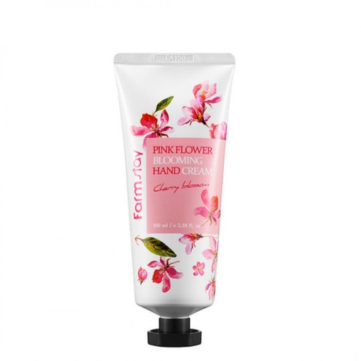 [drop//00754] FARM STAY Pink Flower Hand Cream 100 ml Cherry Flower