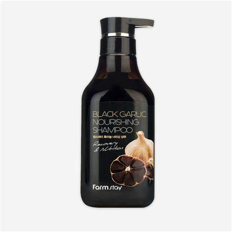 [drop//00769] FARMSTAY SHAMPOO BLACK GARLIC 530ML