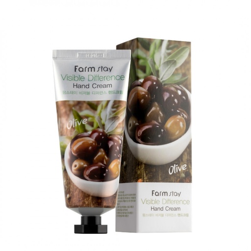 [drop//00758] FARM STAY Visible Difference Olive Hand Cream 100 ml