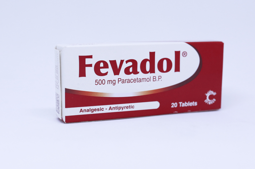 [drop//00796] FEVADOL 500MG 20TAB