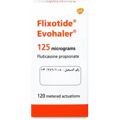 [drop//00802] FLIXOTIDE 125MCG EVOHALER