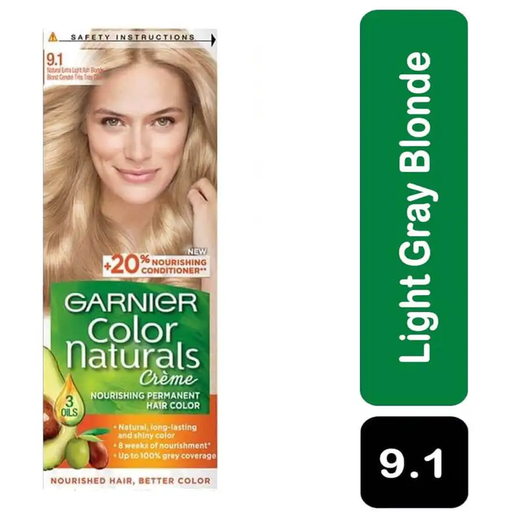 [drop//00865] GARNIER HAIR COLOR 9.1 OLIA ASHY LIGHT BLONDE