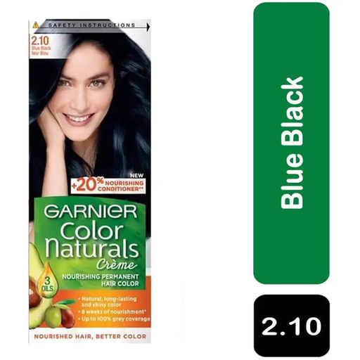 [drop//00866] GARNIER HAIR COLOR NATURALS 2.10 BLUE BLACK