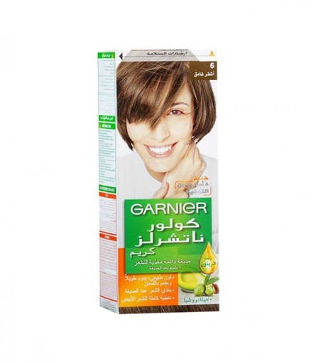 [drop//00874] GARNIER HAIR COLOR NATURALS 6 DARK BLONDE 