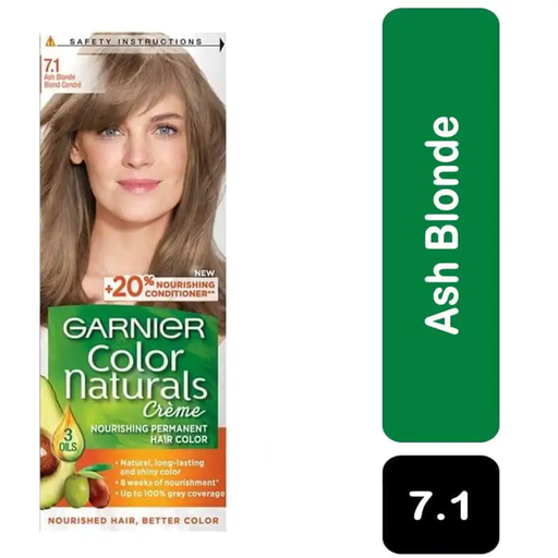[drop//00879] GARNIER HAIR COLOR NATURALS 7.1 ASH BLONDE