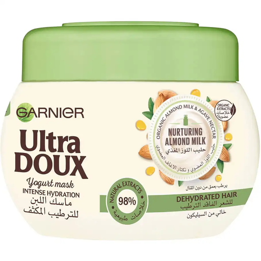 [drop//00983] Garnier Hair Mask ultra doux 300 ml Almond Milk