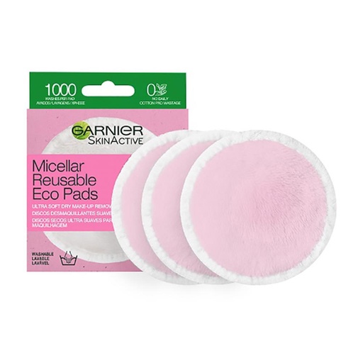 [100007] Garnier Micellar reusable eco pads