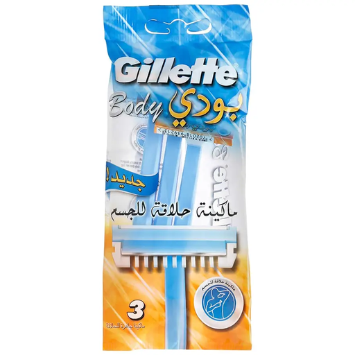 [drop//00931] GILLETTE BODY RAZOR 3 PACK