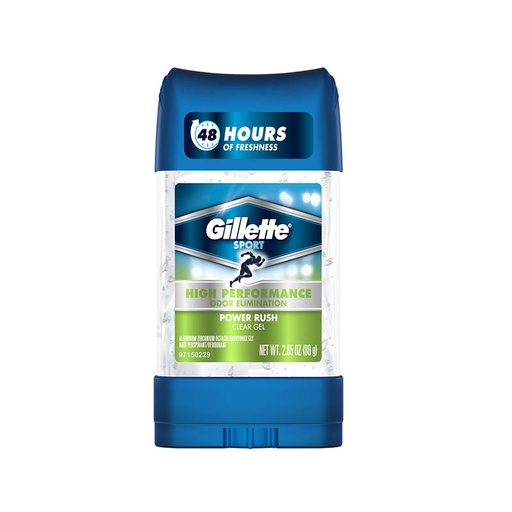 [drop//00994] Gillette Deo power rush 75ml