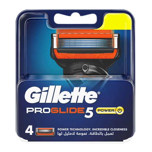 [103185] Gillette Refill fusion proglide power 4 pack