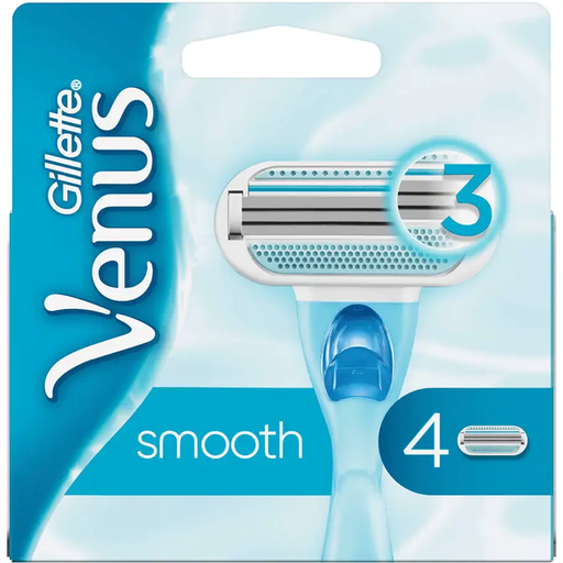 [drop//01000] Gillette Refill Venus Smooth 4 pack